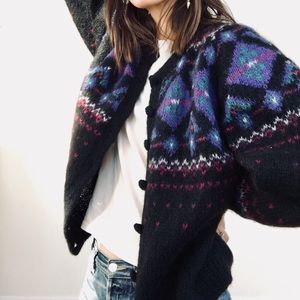 L.L. Bean mohair cardigan